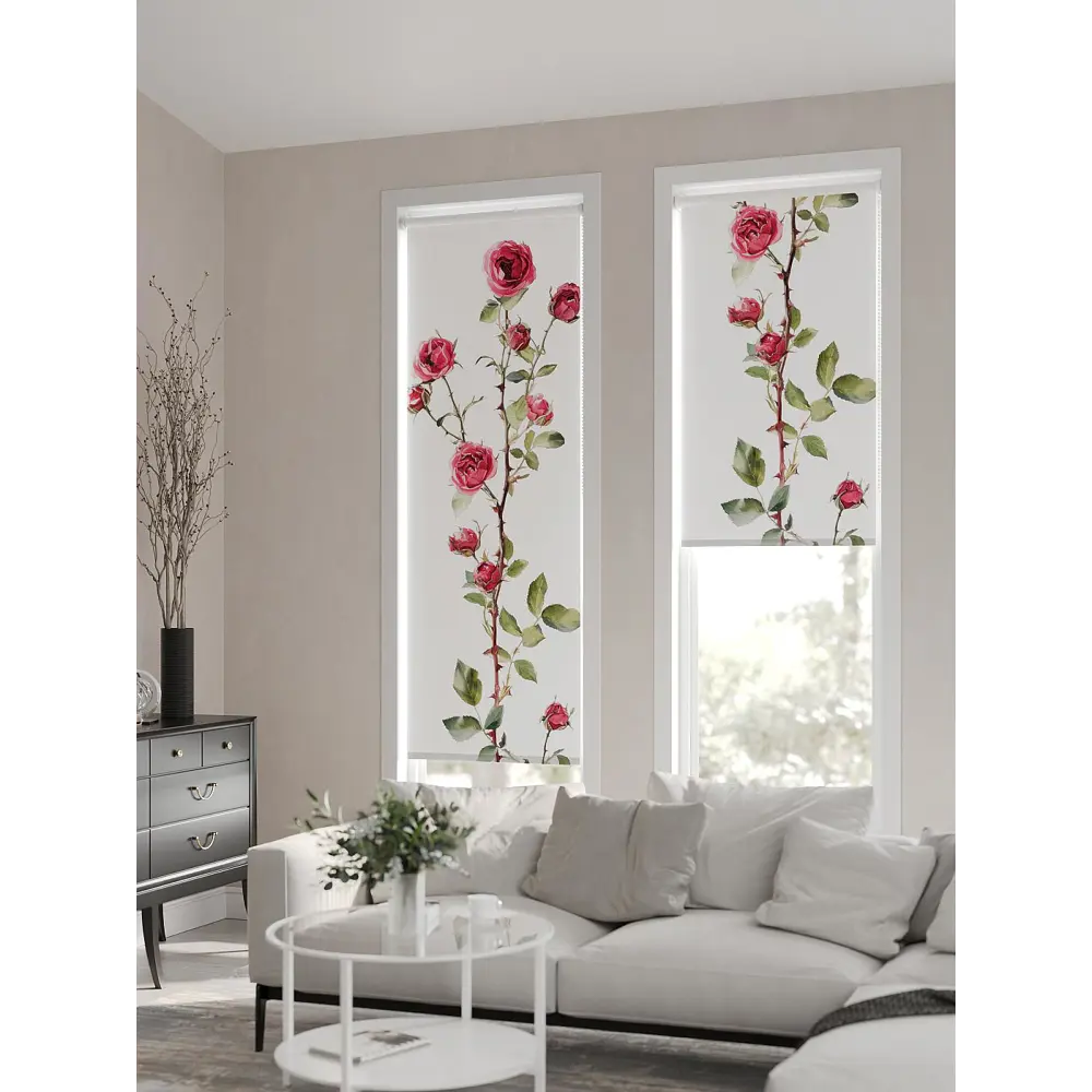 Фото 7 Рулонная штора At home Фрезис 57x170 см цвет красный/зеленый/розовый Фото 7 Рулонная штора At home Фрезис 57x170 см цвет красный/зеленый/розовый
