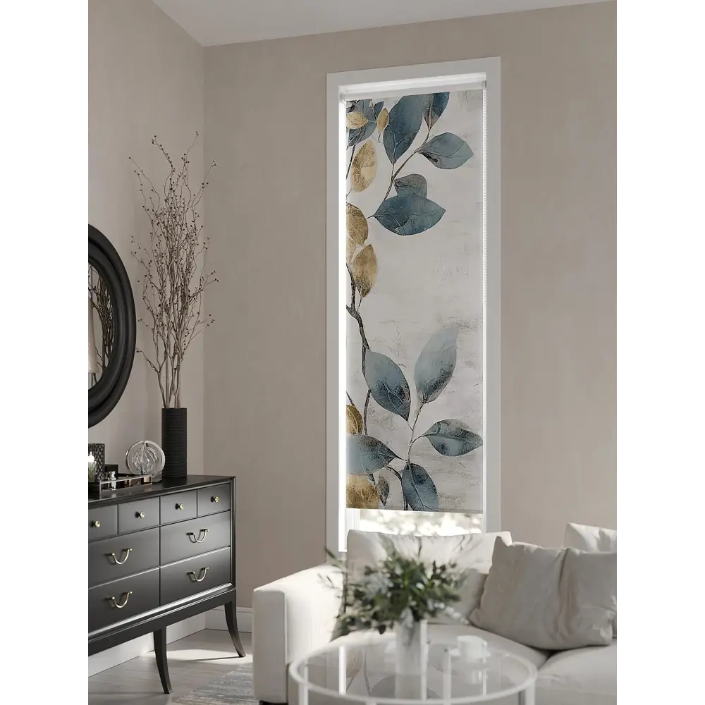 Фото 5 Рулонная штора At home Фрезис AT777803 57x170 см цвет бежевый/коричневый/синий Фото 5 Рулонная штора At home Фрезис AT777803 57x170 см цвет бежевый/коричневый/синий