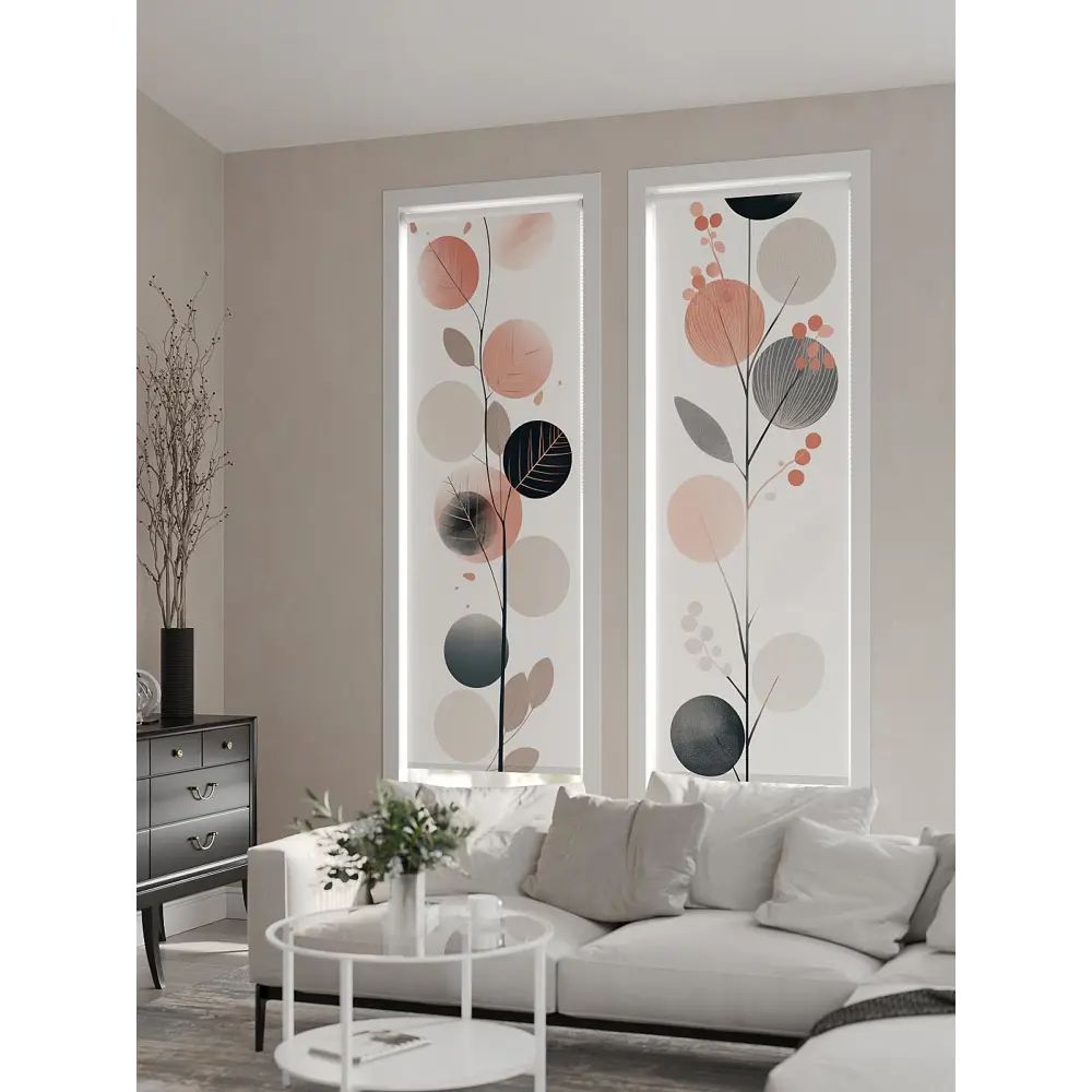 Фото 3 Рулонная штора At home Фрезис AT777752 57x170 см цвет бежевый/серый/оранжевый Фото 3 Рулонная штора At home Фрезис AT777752 57x170 см цвет бежевый/серый/оранжевый