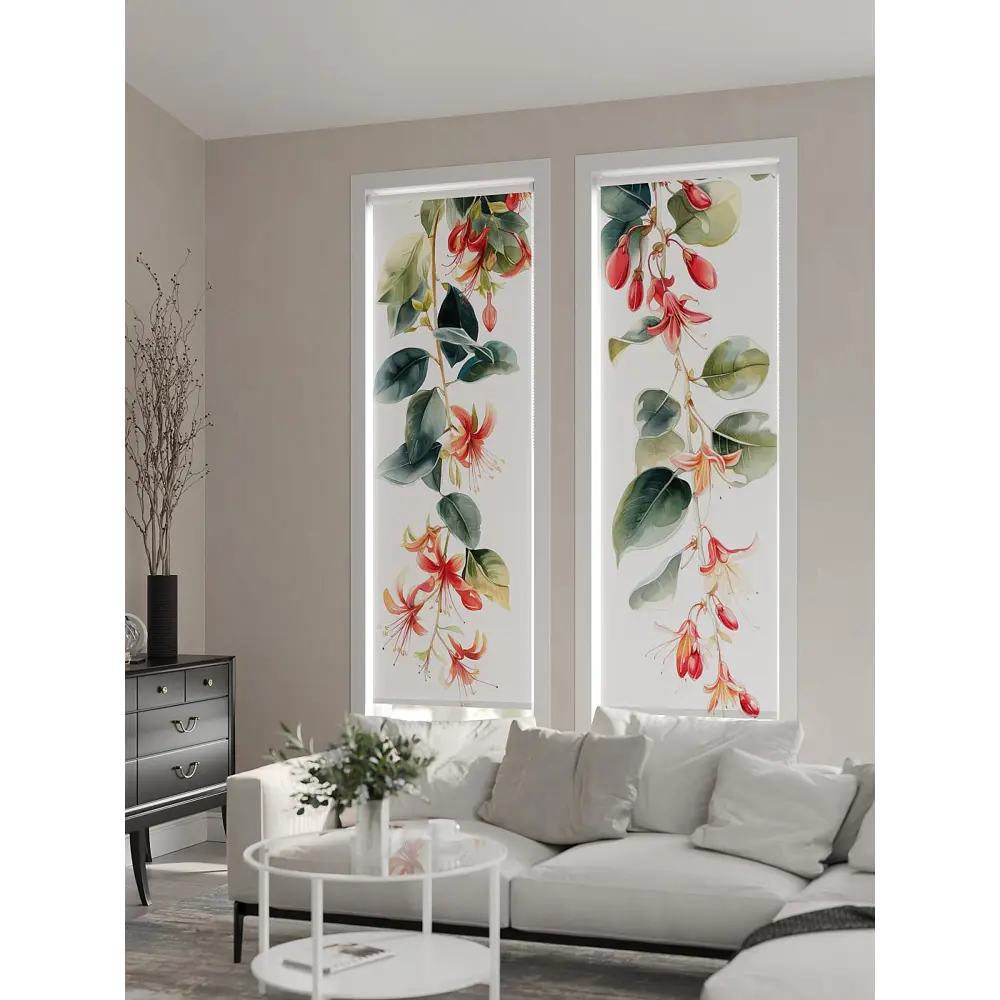 Фото 3 Рулонная штора At home Фрезис 57x170 см цвет белый/красный/зеленый/оранжевый/бирюзовый Фото 3 Рулонная штора At home Фрезис 57x170 см цвет белый/красный/зеленый/оранжевый/бирюзовый