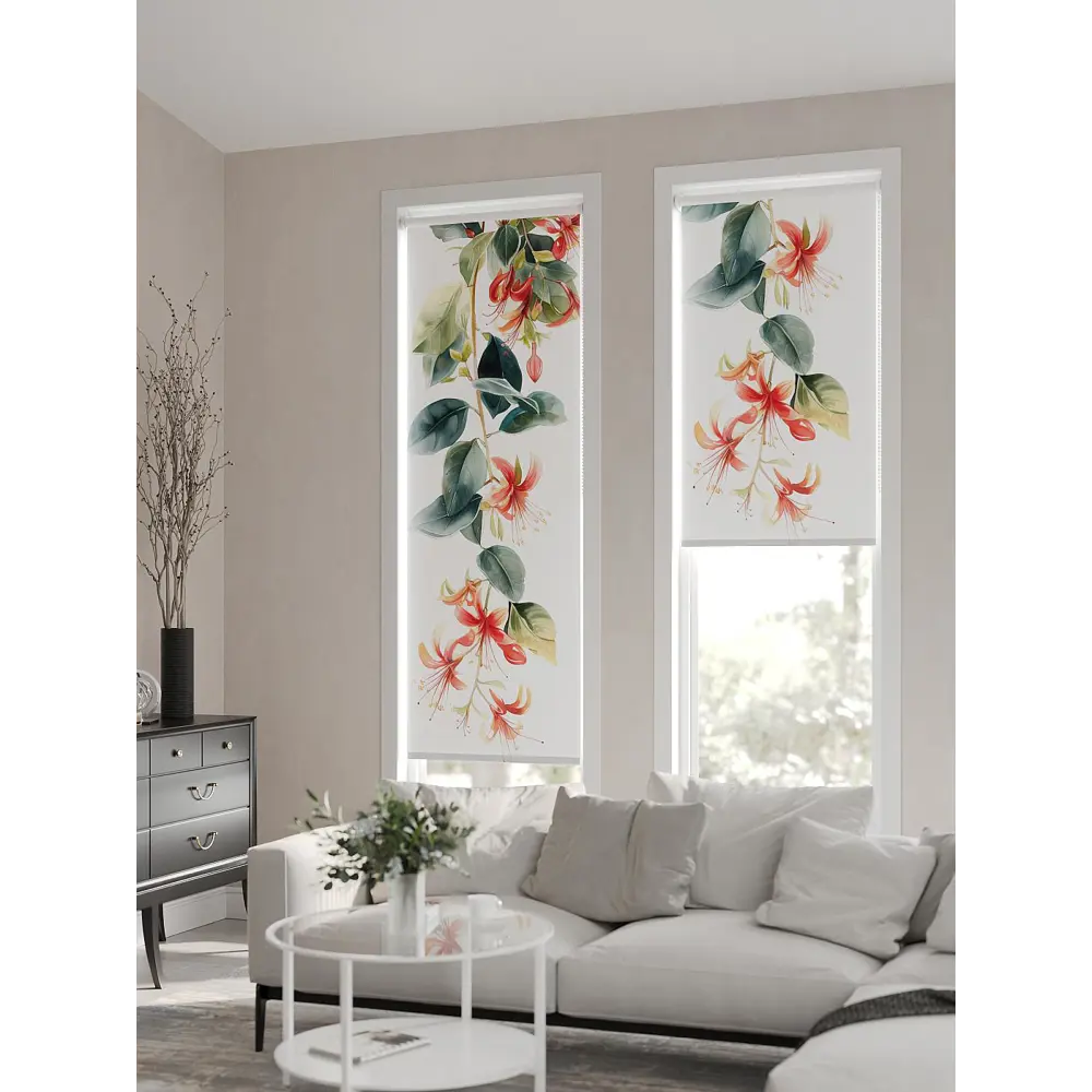 Фото 7 Рулонная штора At home Фрезис 57x170 см цвет белый/красный/зеленый/оранжевый/бирюзовый Фото 7 Рулонная штора At home Фрезис 57x170 см цвет белый/красный/зеленый/оранжевый/бирюзовый