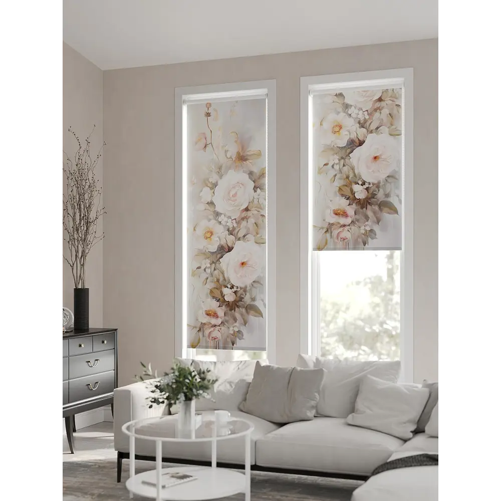 Фото 7 Рулонная штора At home Фрезис AT777728 57x170 см цвет бежевый/коричневый/розовый Фото 7 Рулонная штора At home Фрезис AT777728 57x170 см цвет бежевый/коричневый/розовый