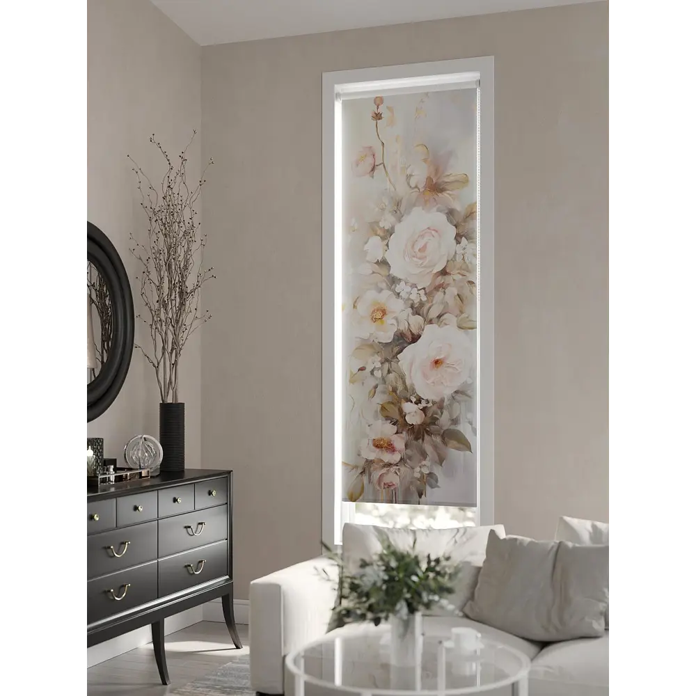 Фото 5 Рулонная штора At home Фрезис AT777728 57x170 см цвет бежевый/коричневый/розовый Фото 5 Рулонная штора At home Фрезис AT777728 57x170 см цвет бежевый/коричневый/розовый