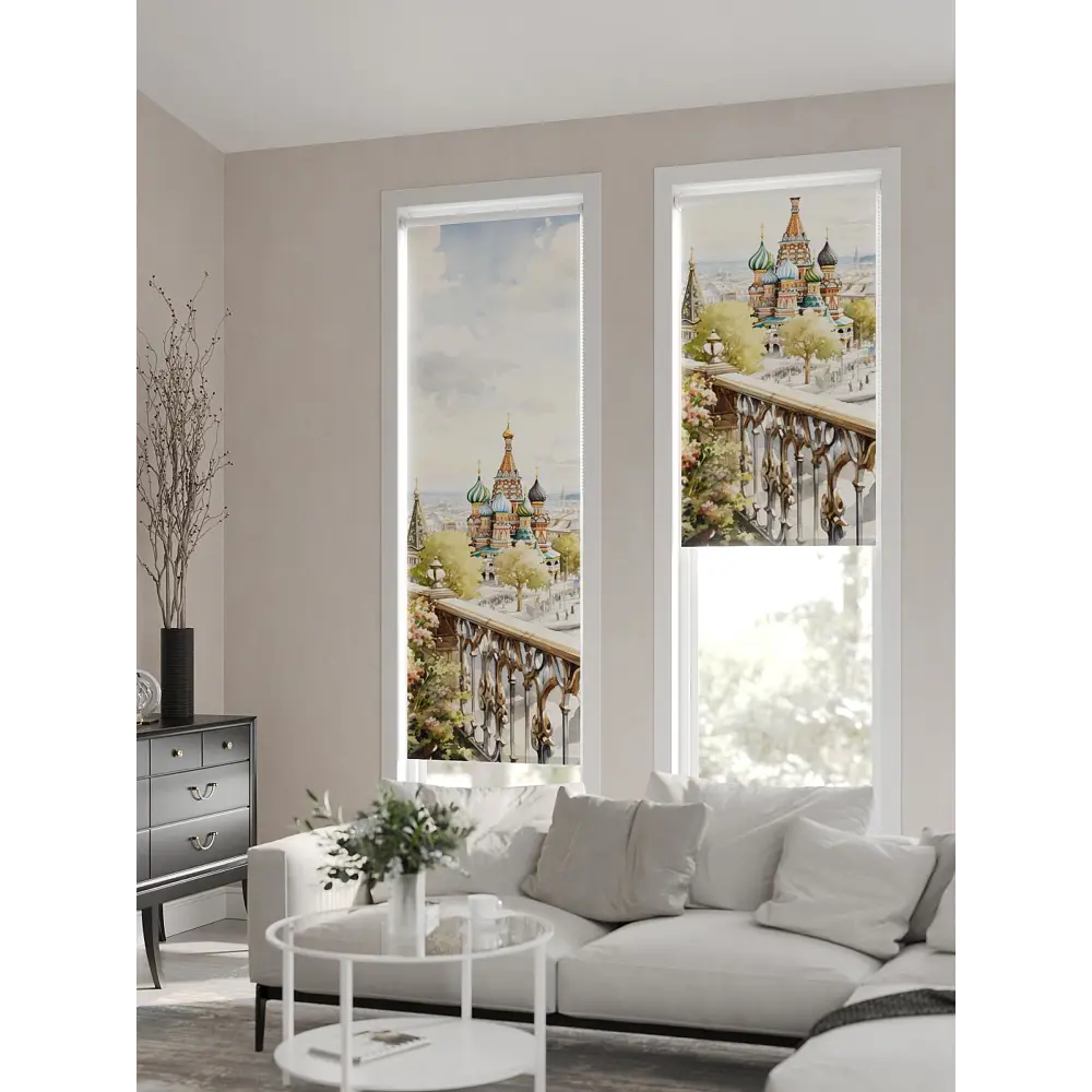 Фото 7 Рулонная штора At home Фрезис AT777847 57x170 см цвет бежевый/коричневый/зеленый Фото 7 Рулонная штора At home Фрезис AT777847 57x170 см цвет бежевый/коричневый/зеленый