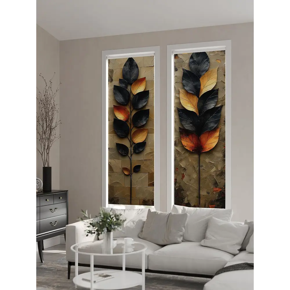 Фото 3 Рулонная штора At home Фрезис AT777631 57x170 см цвет коричневый/серый/оранжевый Фото 3 Рулонная штора At home Фрезис AT777631 57x170 см цвет коричневый/серый/оранжевый