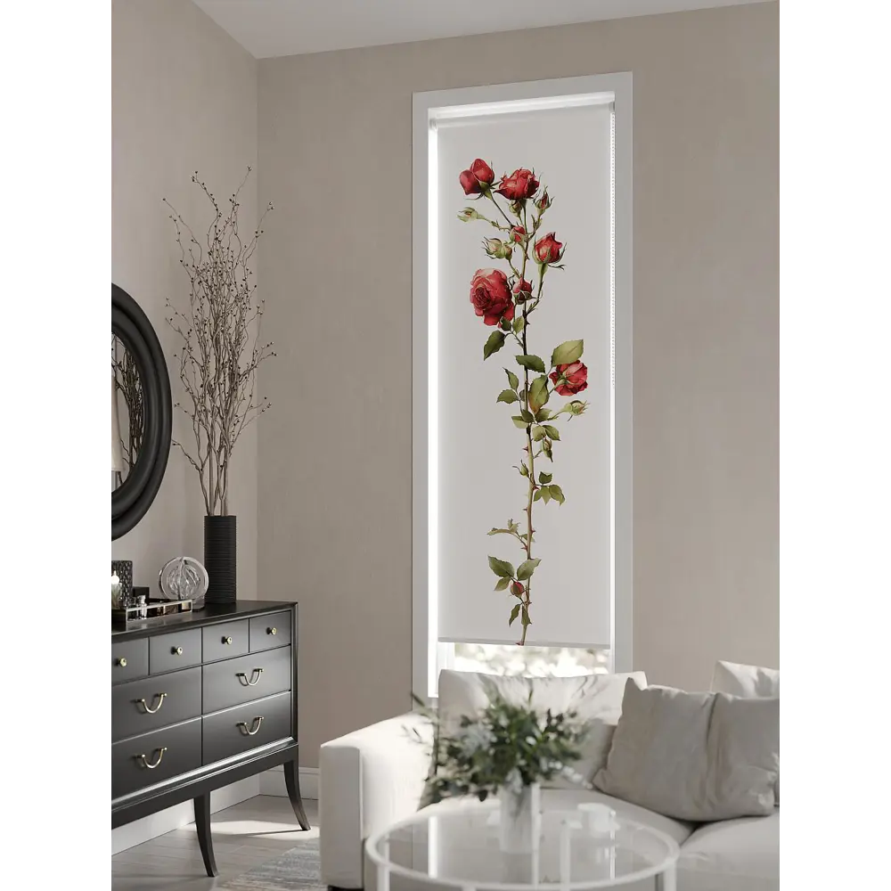 Фото 5 Рулонная штора At home Фрезис AT777615 57x170 см цвет белый/красный/зеленый Фото 5 Рулонная штора At home Фрезис AT777615 57x170 см цвет белый/красный/зеленый