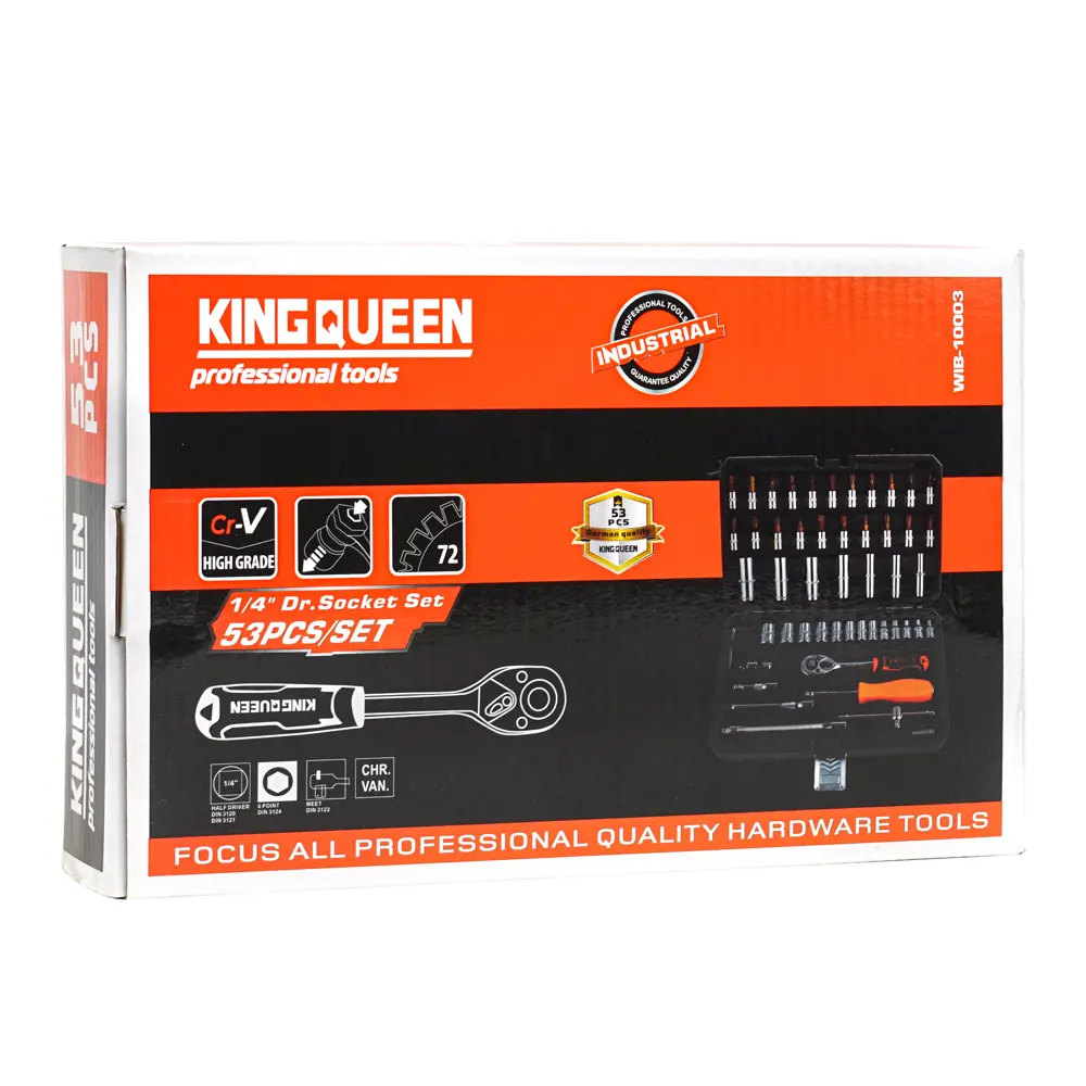 Фото Набор инструментов Kingqueen WIB-10003, 53 предмета