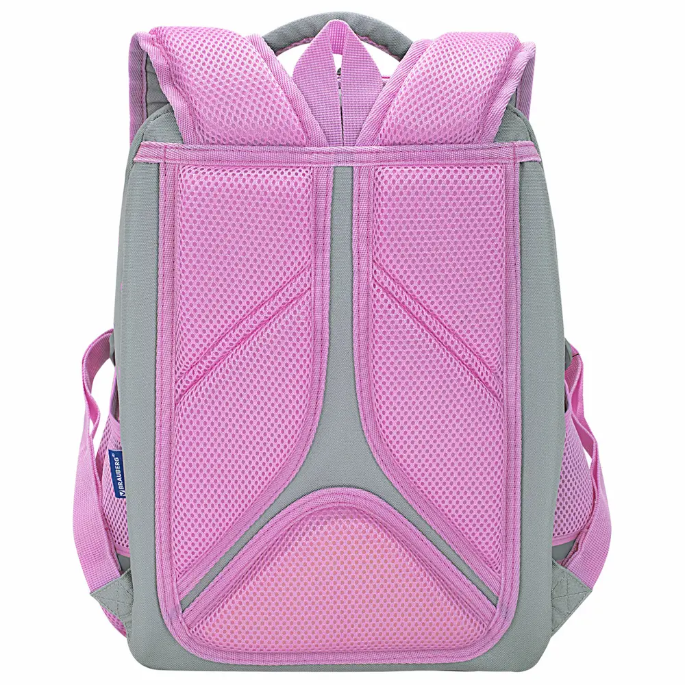 Фото 6 Рюкзак Brauberg Light Cat patches 26x36x13 см эва цвет серый/розовый Фото 6 Рюкзак Brauberg Light Cat patches 26x36x13 см эва цвет серый/розовый