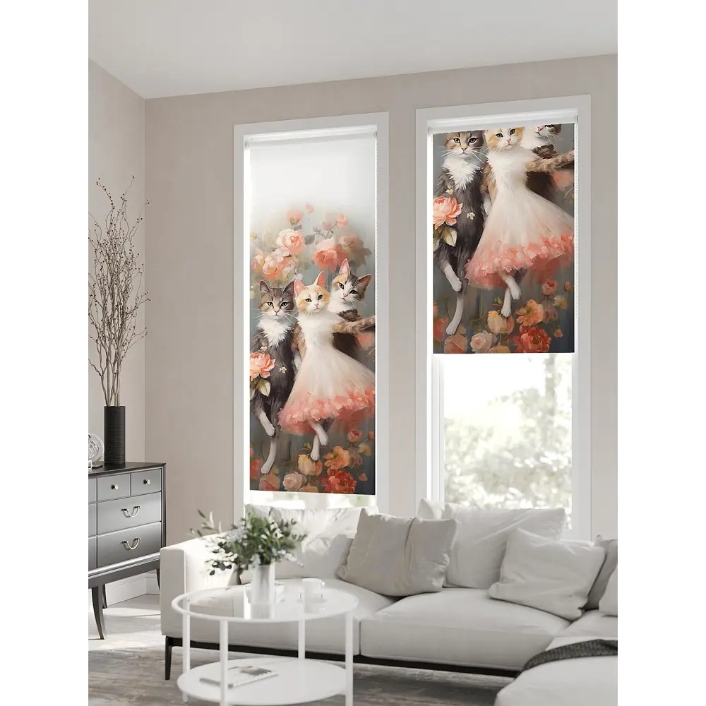 Фото 9 Рулонная штора At Home Нертонс AT770146068, 68x170 см, цвет разноцветный Фото 9 Рулонная штора At Home Нертонс AT770146068, 68x170 см, цвет разноцветный