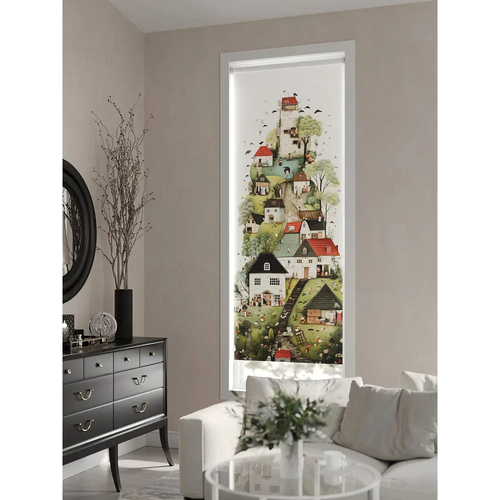 Фото 7 Рулонная штора At Home Флордо AT770058057, 57x170 см, цвет разноцветный Фото 7 Рулонная штора At Home Флордо AT770058057, 57x170 см, цвет разноцветный