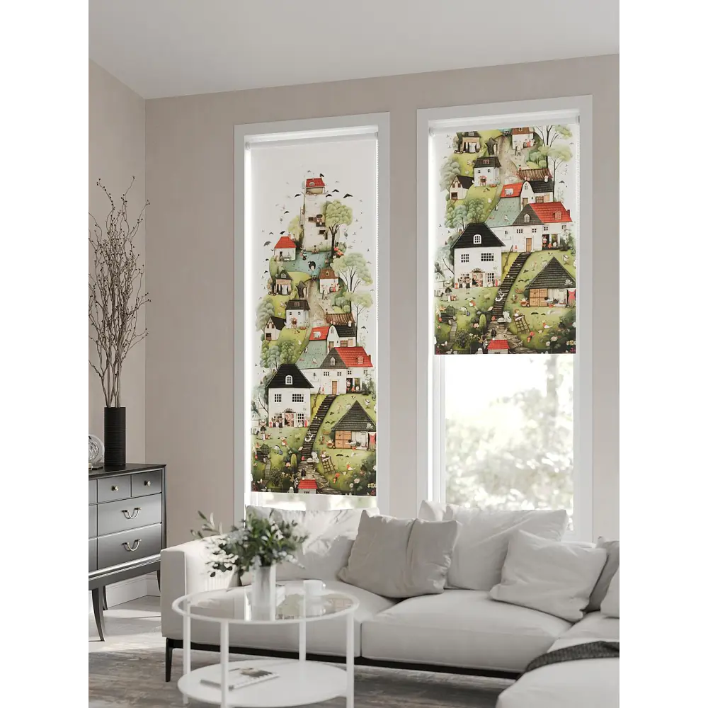 Фото 2 Рулонная штора At Home Флордо AT770058057, 57x170 см, цвет разноцветный Фото 2 Рулонная штора At Home Флордо AT770058057, 57x170 см, цвет разноцветный