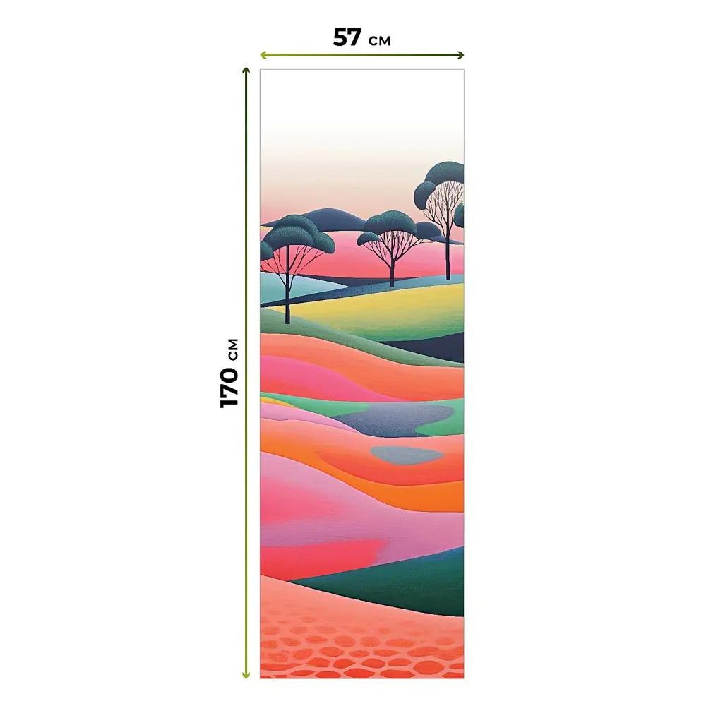 Фото 4 Рулонная штора At Home Флордо AT770111057, 57x170 см, цвет разноцветный