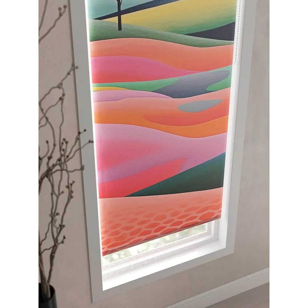 Фото 3 Рулонная штора At Home Флордо AT770111057, 57x170 см, цвет разноцветный