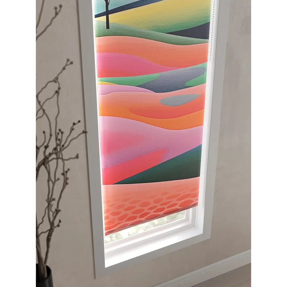Фото 8 Рулонная штора At home Теринт 47x170 см цвет розовый, разноцветный, зеленый, синий, бежевый, оранжевый Фото 8 Рулонная штора At home Теринт 47x170 см цвет розовый, разноцветный, зеленый, синий, бежевый, оранжевый
