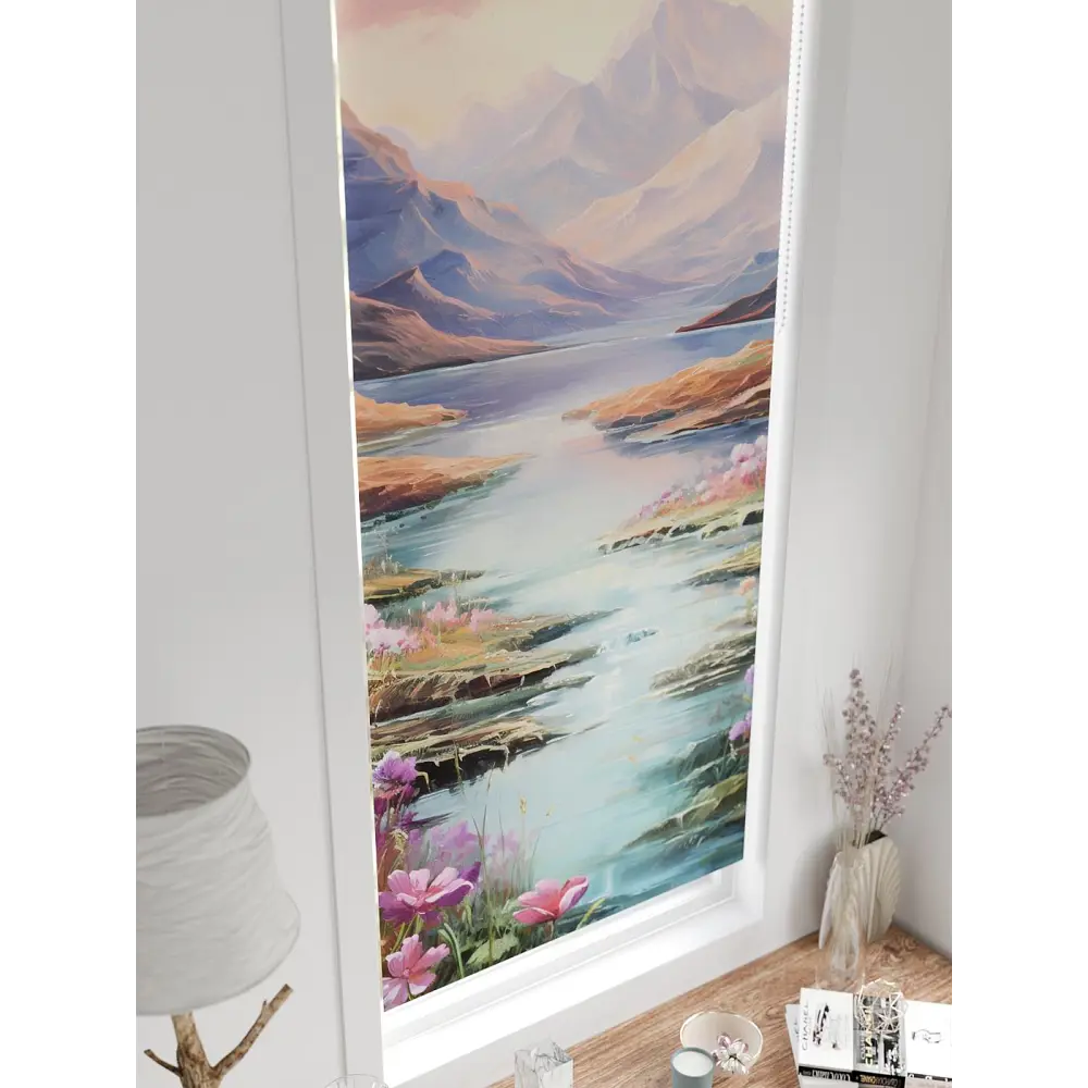 Фото Рулонная штора блэкаут At Home Лионда AT774377068, 68x170 см, цвет разноцветный Фото Рулонная штора блэкаут At Home Лионда AT774377068, 68x170 см, цвет разноцветный