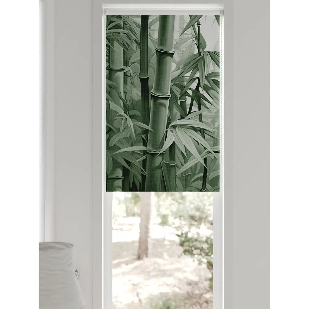 Фото 7 Рулонная штора блэкаут At Home Роксат AT774331057, 57x170 см, цвет зеленый Фото 7 Рулонная штора блэкаут At Home Роксат AT774331057, 57x170 см, цвет зеленый