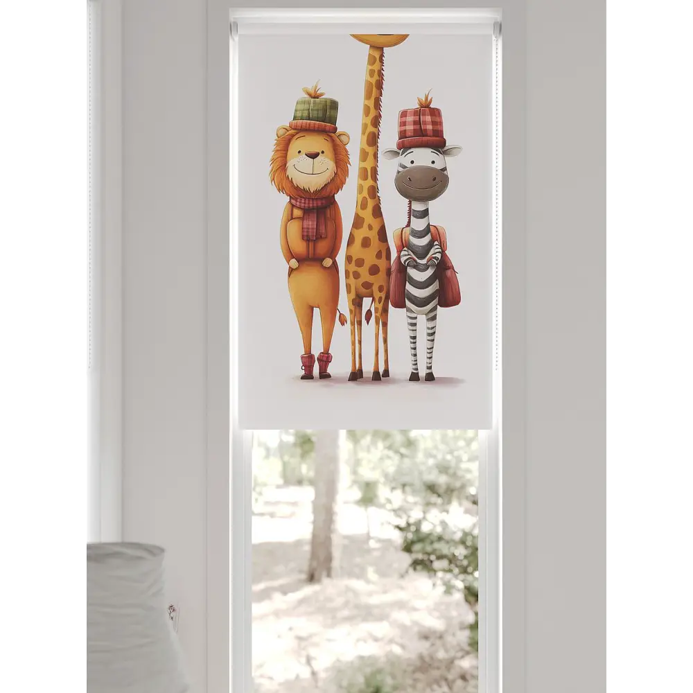 Фото 9 Рулонная штора блэкаут At Home Федера AT774710, 62x170 см, цвет белый, разноцветный Фото 9 Рулонная штора блэкаут At Home Федера AT774710, 62x170 см, цвет белый, разноцветный