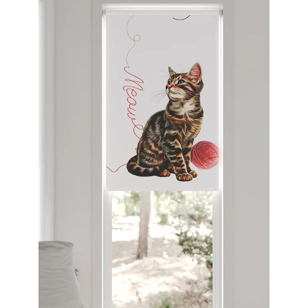 Фото 4 Рулонная штора блэкаут At Home Федера AT774724, 62x170 см, цвет белый, разноцветный Фото 4 Рулонная штора блэкаут At Home Федера AT774724, 62x170 см, цвет белый, разноцветный