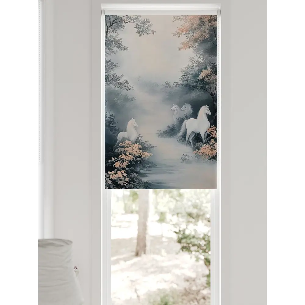 Фото 2 Рулонная штора блэкаут At Home Федера AT774564, 62x170 см, цвет разноцветный