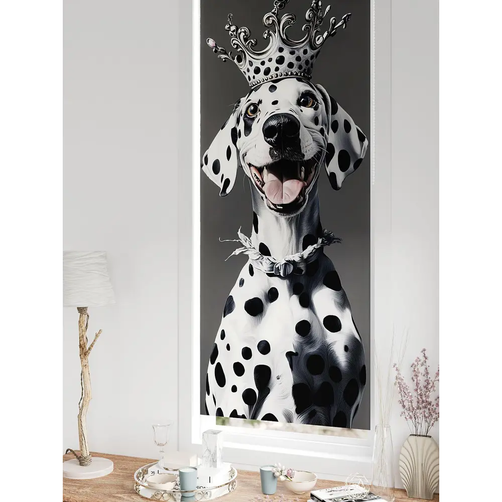 Фото 10 Рулонная штора блэкаут At Home Федера AT774592, 62x170 см, цвет разноцветный