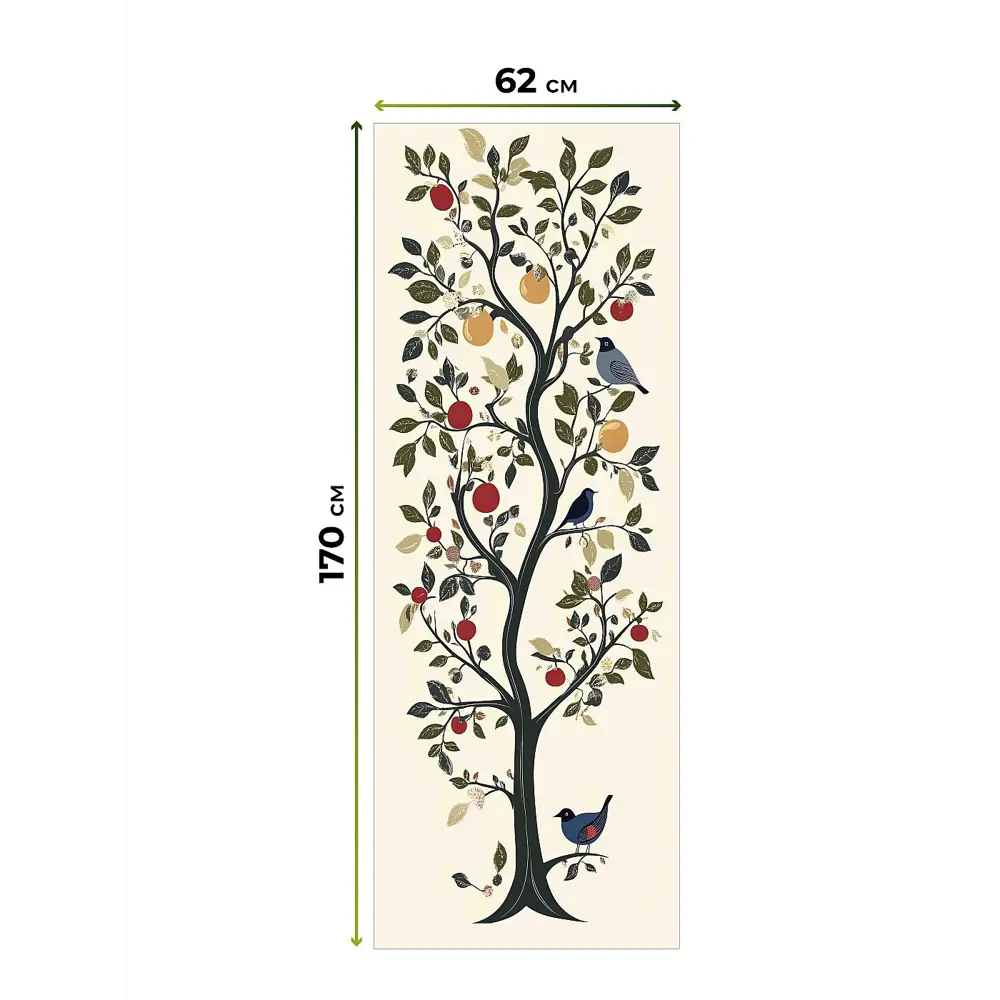 Фото 3 Рулонная штора блэкаут At Home Федера AT774611, 62x170 см, цвет разноцветный