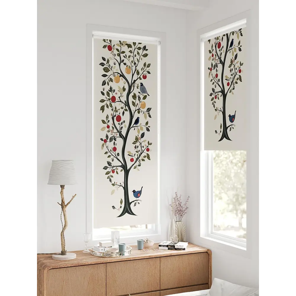 Фото Рулонная штора блэкаут At Home Федера AT774611, 62x170 см, цвет разноцветный