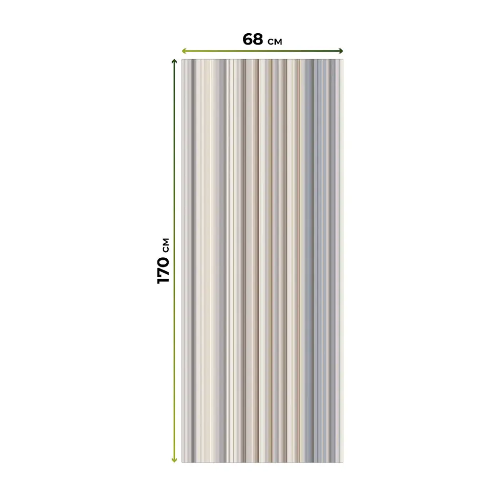 Фото 2 Рулонная штора At Home Лирикас AT782253068, 68x170 см, цвет бежевый, серый