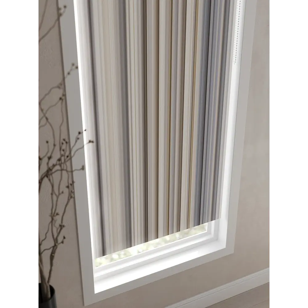 Фото 10 Рулонная штора At Home Лирикас AT782253068, 68x170 см, цвет бежевый, серый