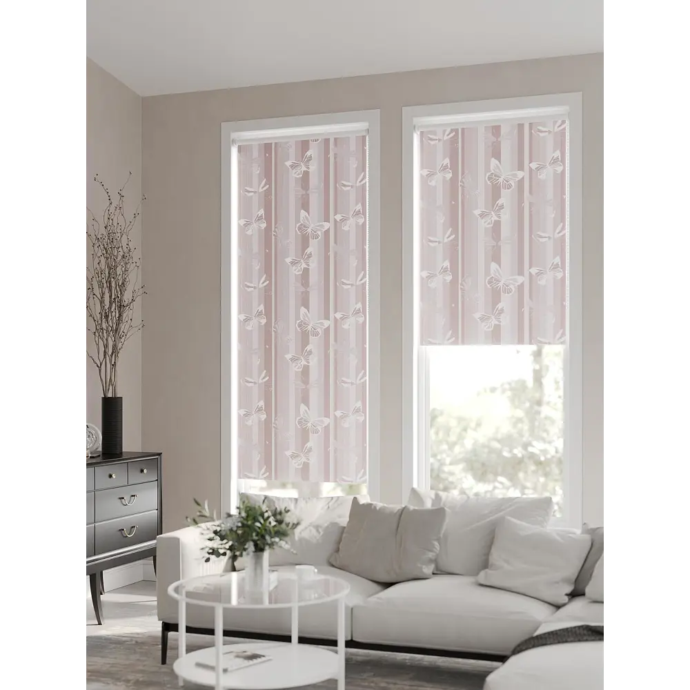 Фото 2 Рулонная штора At Home Лирикас AT782256068, 68x170 см, цвет разноцветный