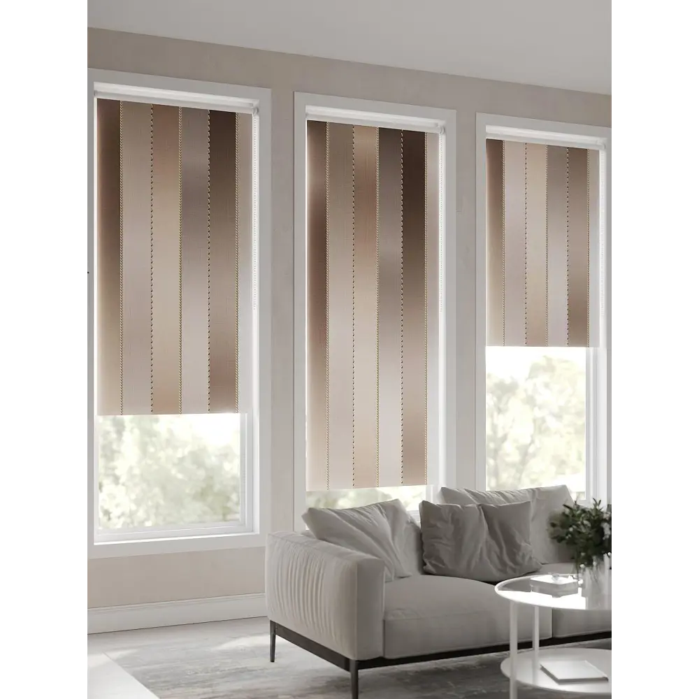 Фото 9 Рулонная штора At Home Лирикас AT782260068, 68x170 см, цвет бежевый, коричневый