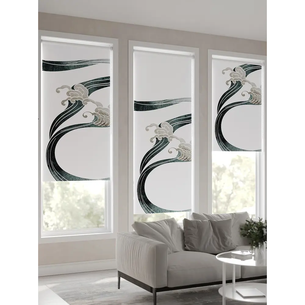 Фото 2 Рулонная штора At Home Лирикас AT782263068, 68x170 см, цвет разноцветный