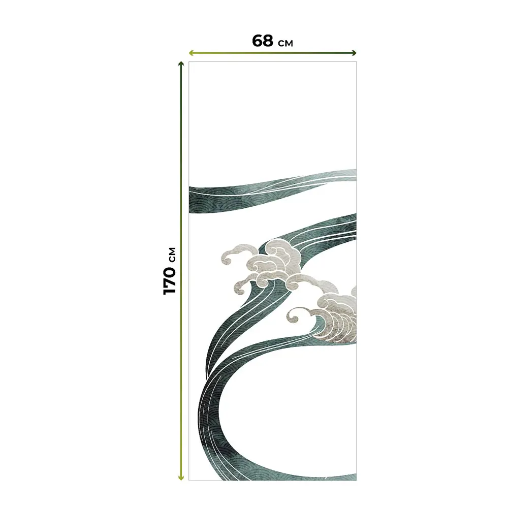 Фото 7 Рулонная штора At Home Лирикас AT782263068, 68x170 см, цвет разноцветный