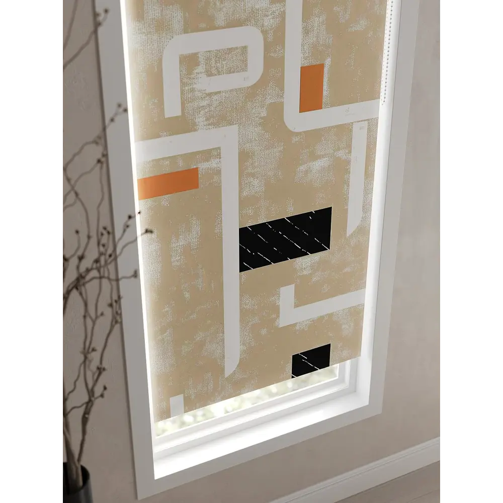 Фото 6 Рулонная штора At Home Лирикас AT782282068, 68x170 см, цвет разноцветный