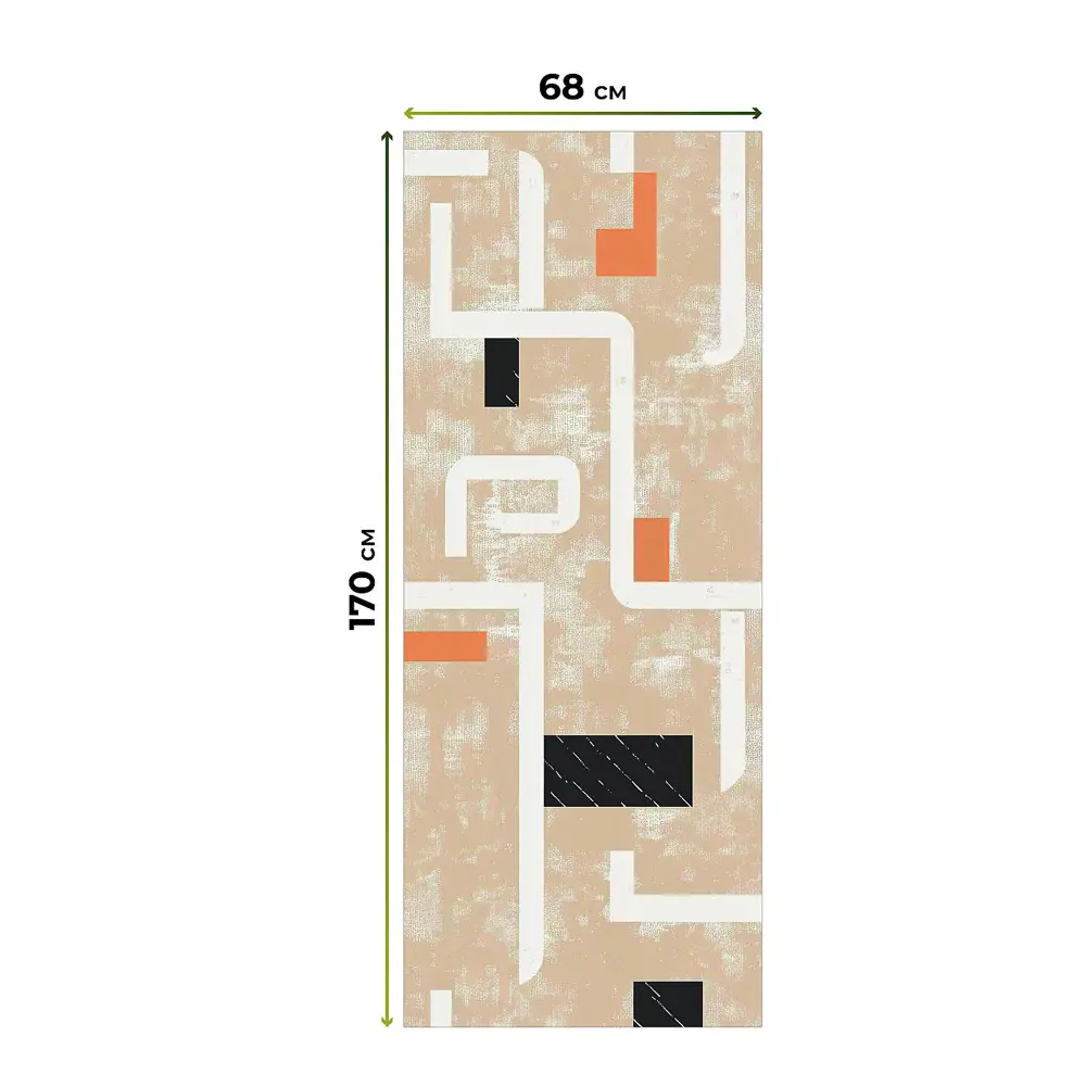 Фото 9 Рулонная штора At Home Лирикас AT782282068, 68x170 см, цвет разноцветный