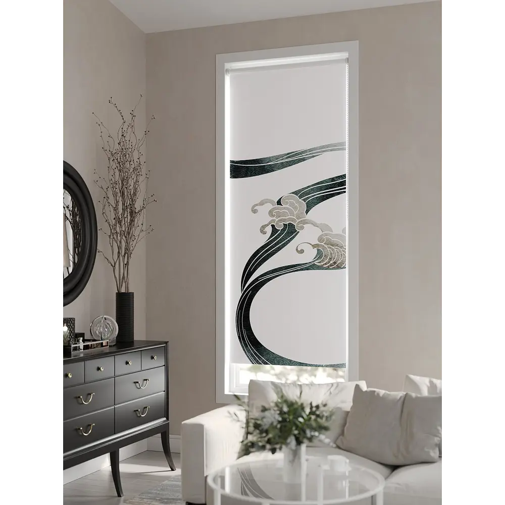 Фото 8 Рулонная штора At Home Клартис AT782263062, 62x170 см, цвет разноцветный