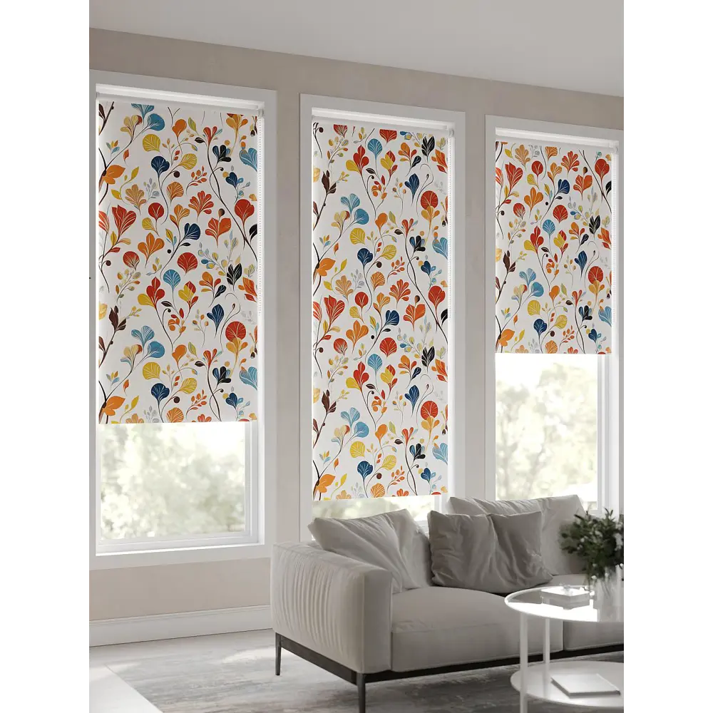 Фото 6 Рулонная штора At Home Ронлирт AT782293057, 57x170 см, цвет разноцветный