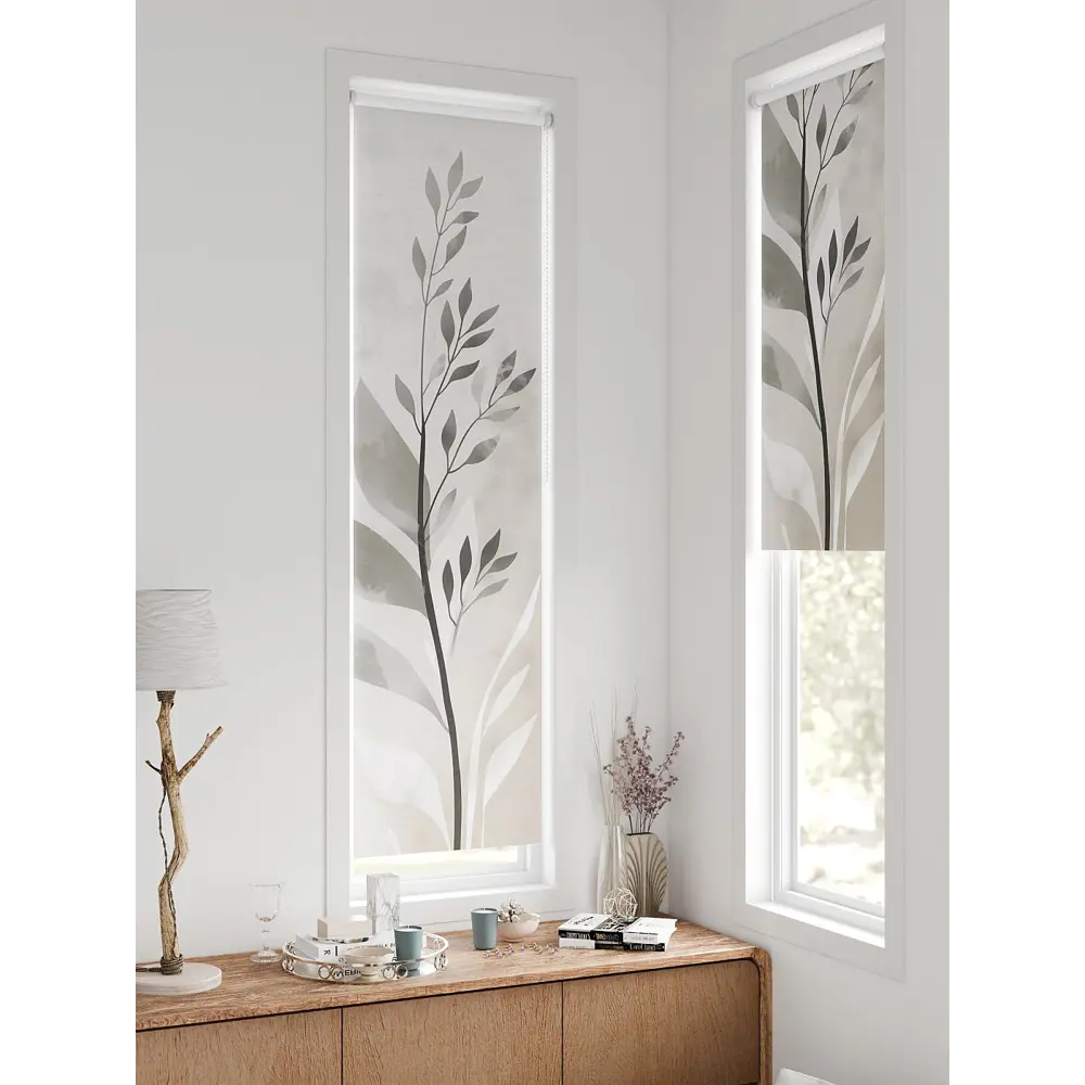 Фото 7 Рулонная штора блэкаут At Home AT779056, 47x170 см, цвет бежевый, серый Фото 7 Рулонная штора блэкаут At Home AT779056, 47x170 см, цвет бежевый, серый