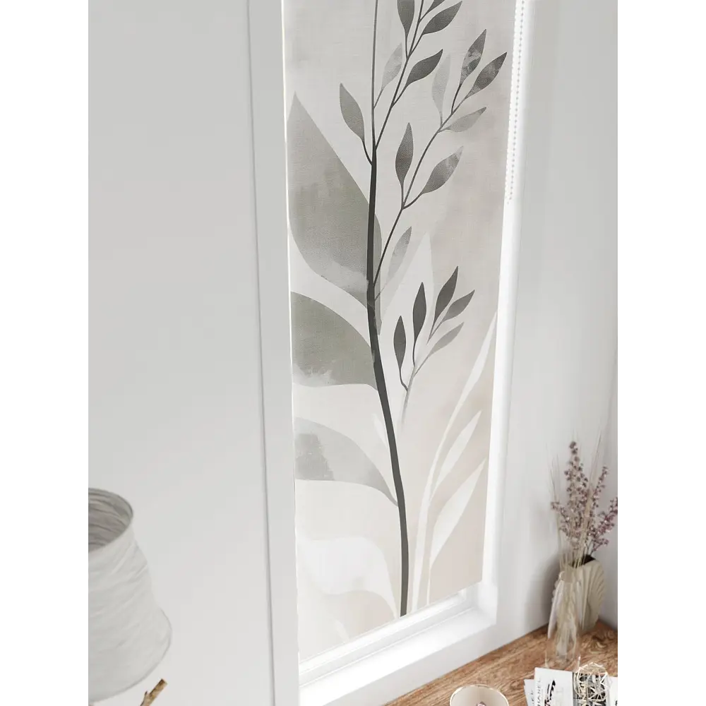 Фото 4 Рулонная штора блэкаут At Home AT779056, 47x170 см, цвет бежевый, серый Фото 4 Рулонная штора блэкаут At Home AT779056, 47x170 см, цвет бежевый, серый