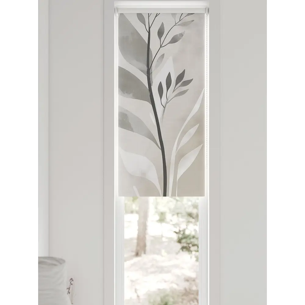 Фото 5 Рулонная штора блэкаут At Home AT779056, 47x170 см, цвет бежевый, серый Фото 5 Рулонная штора блэкаут At Home AT779056, 47x170 см, цвет бежевый, серый