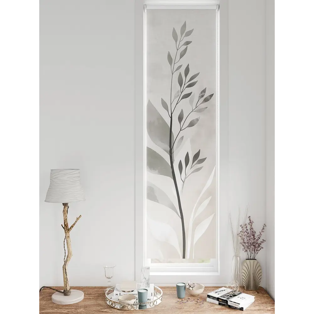 Фото 10 Рулонная штора блэкаут At Home AT779056, 47x170 см, цвет бежевый, серый Фото 10 Рулонная штора блэкаут At Home AT779056, 47x170 см, цвет бежевый, серый