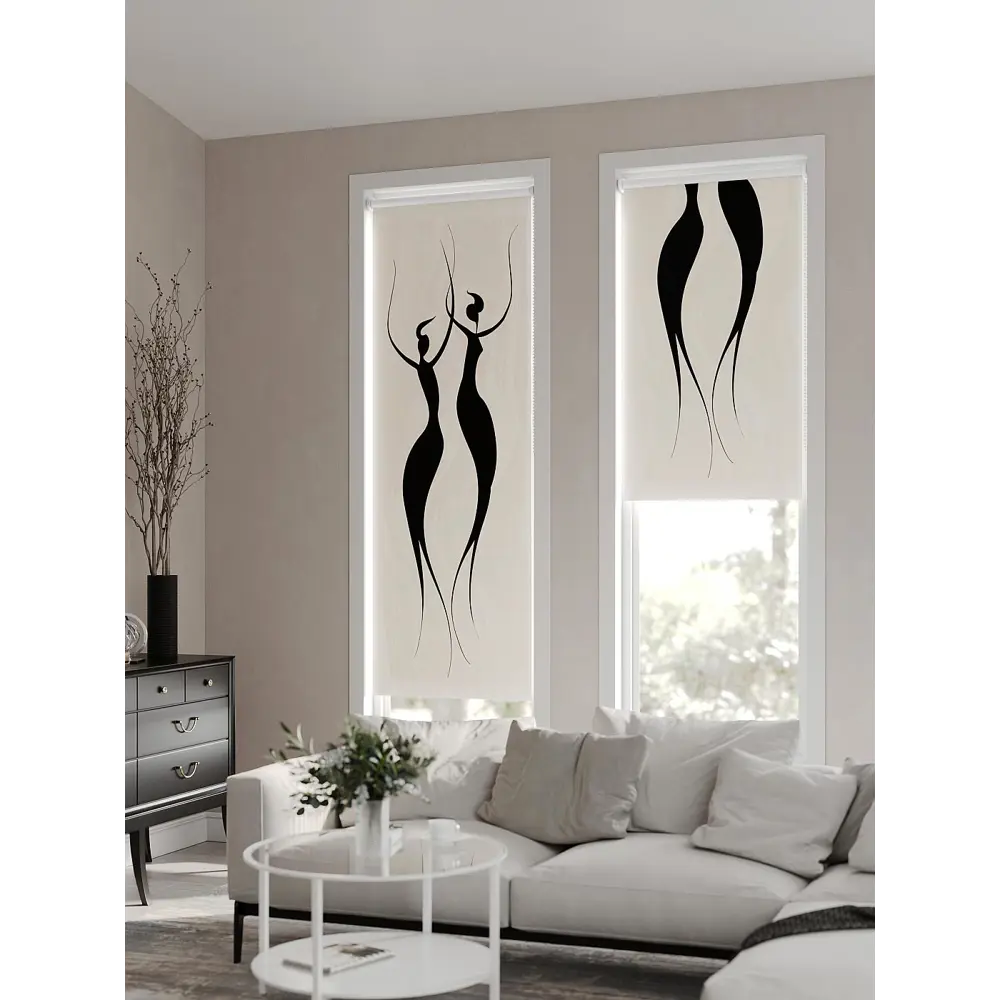 Фото 9 Рулонная штора At Home AT777037, 57x170 см, цвет бежевый, серый Фото 9 Рулонная штора At Home AT777037, 57x170 см, цвет бежевый, серый