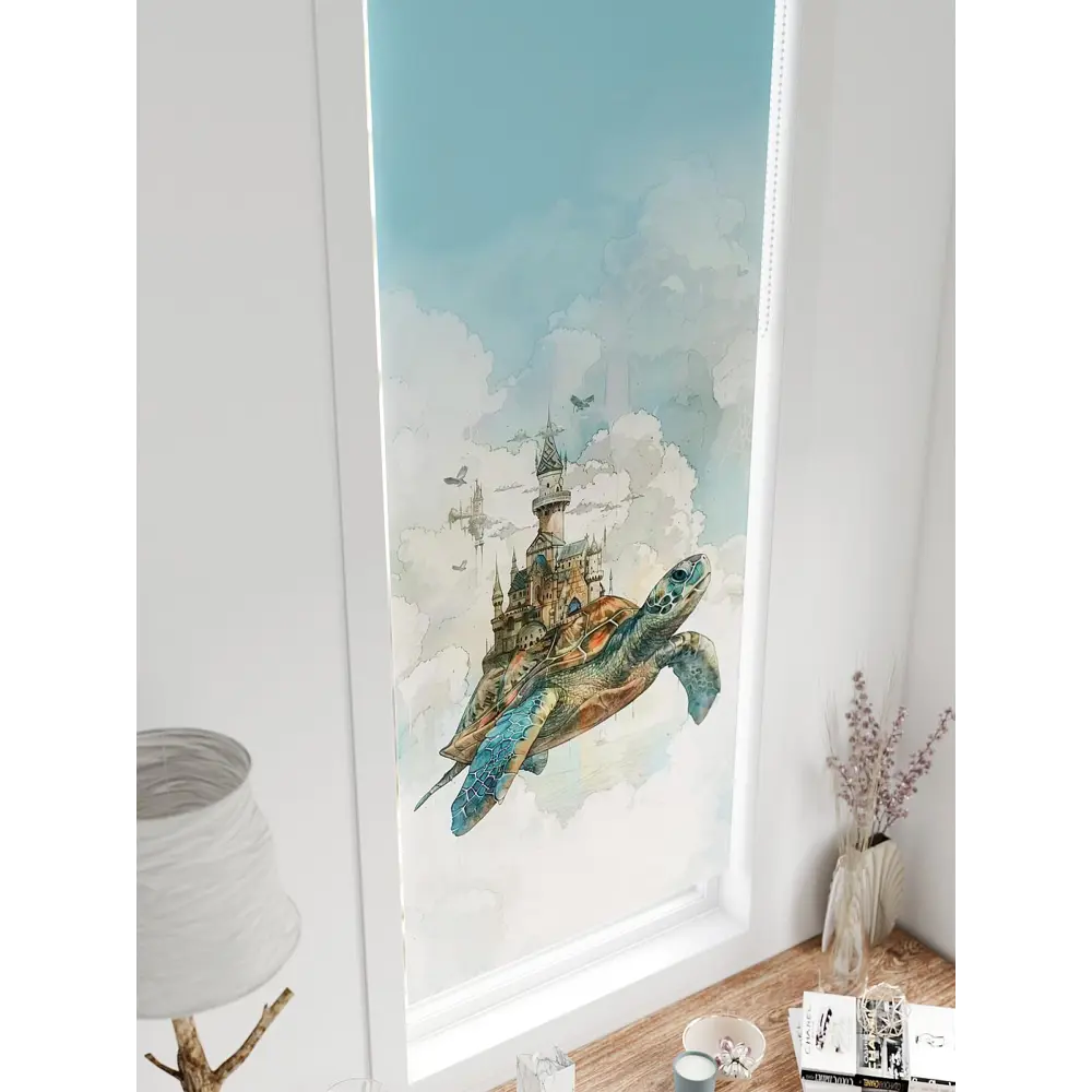 Фото Рулонная штора блэкаут At Home Флорко AT780070 57x170 см, цвет бежевый Фото Рулонная штора блэкаут At Home Флорко AT780070 57x170 см, цвет бежевый