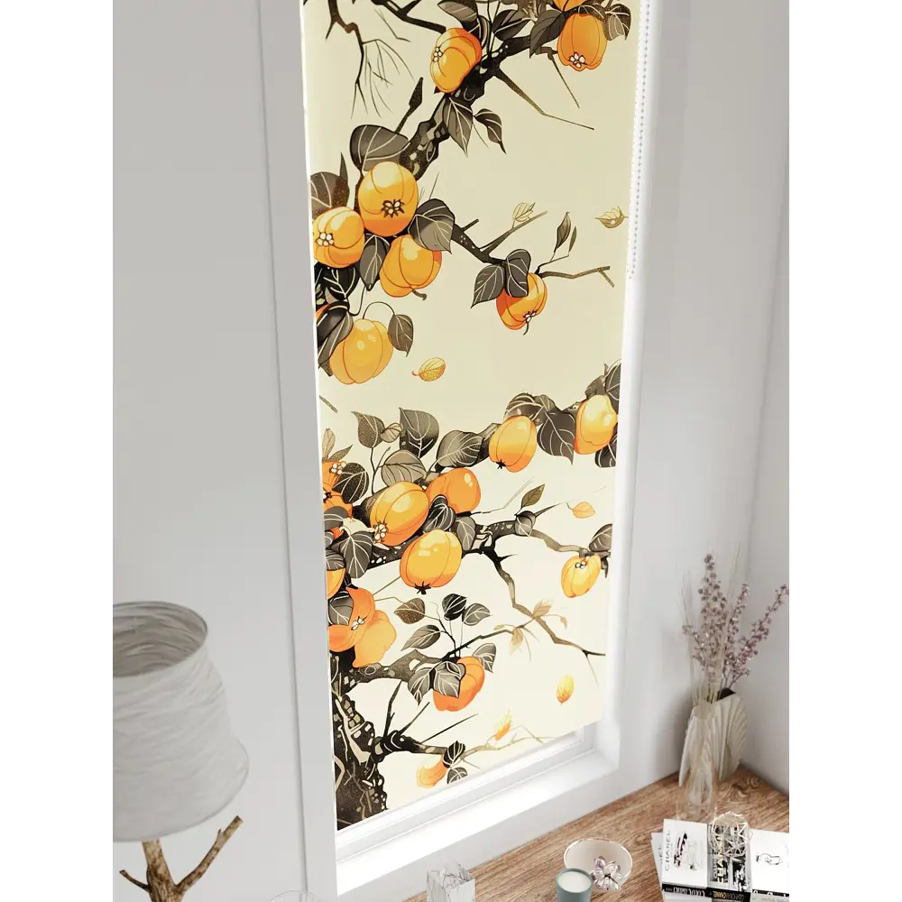 Фото 5 Рулонная штора блэкаут At Home Флорко AT780198 57x170 см, цвет бежевый Фото 5 Рулонная штора блэкаут At Home Флорко AT780198 57x170 см, цвет бежевый