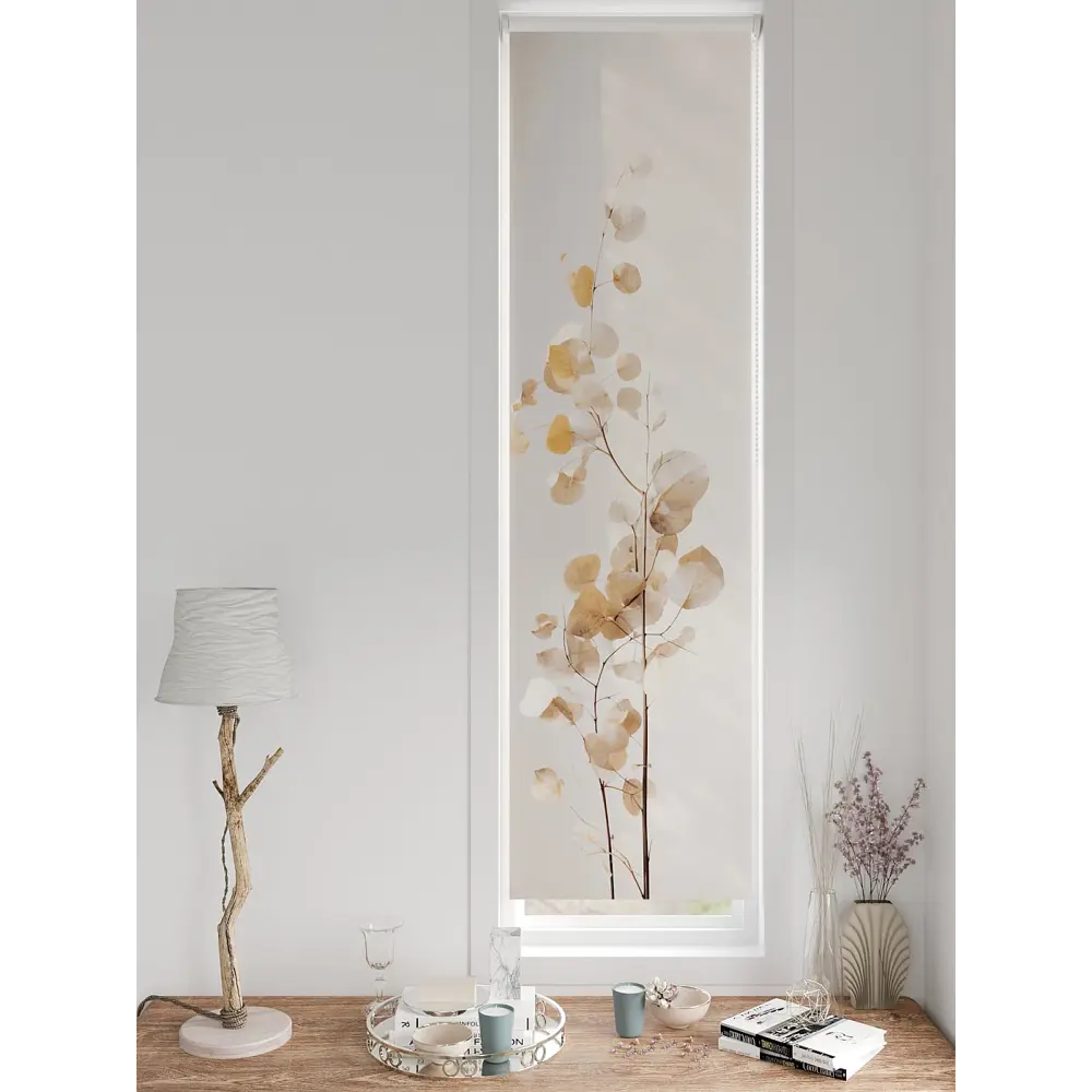Фото 3 Рулонная штора блэкаут At Home Нистан AT779591 47x170 см, цвет бежевый Фото 3 Рулонная штора блэкаут At Home Нистан AT779591 47x170 см, цвет бежевый