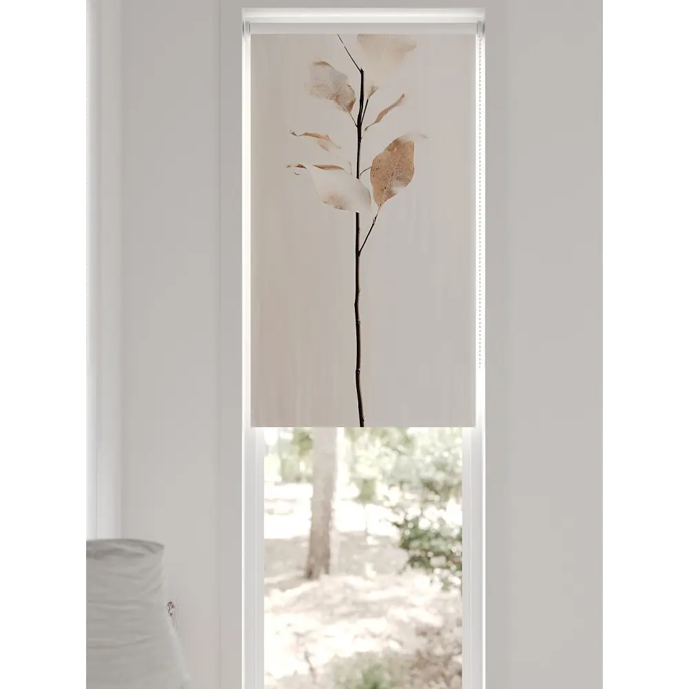 Фото 10 Рулонная штора блэкаут At Home Флорко AT780562 57x170 см, цвет бежевый Фото 10 Рулонная штора блэкаут At Home Флорко AT780562 57x170 см, цвет бежевый