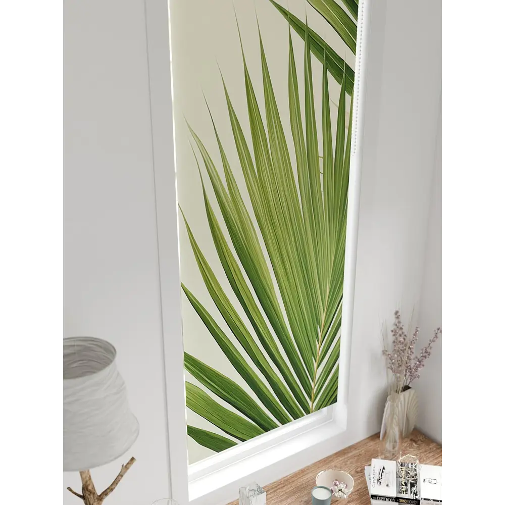 Фото 5 Рулонная штора блэкаут At Home AT780730, 57x170 см, цвет бежевый, зеленый Фото 5 Рулонная штора блэкаут At Home AT780730, 57x170 см, цвет бежевый, зеленый