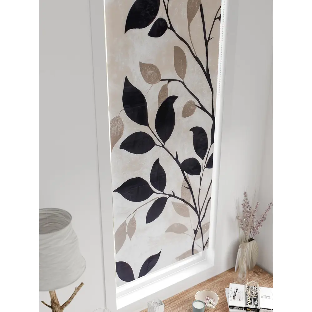 Фото 3 Рулонная штора блэкаут At Home AT780826, 57x170 см, цвет бежевый, серый Фото 3 Рулонная штора блэкаут At Home AT780826, 57x170 см, цвет бежевый, серый