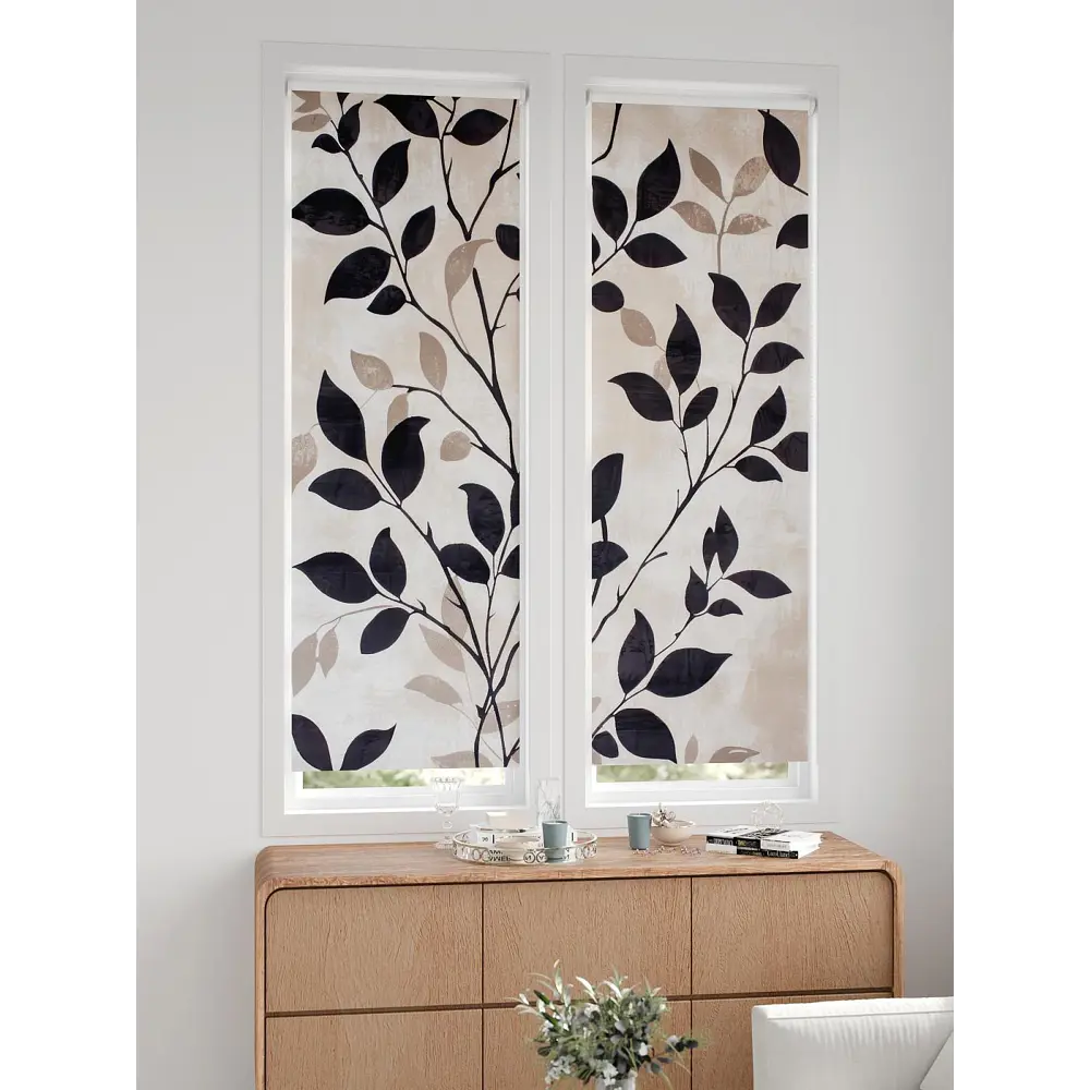 Фото 5 Рулонная штора блэкаут At Home AT780826, 57x170 см, цвет бежевый, серый Фото 5 Рулонная штора блэкаут At Home AT780826, 57x170 см, цвет бежевый, серый