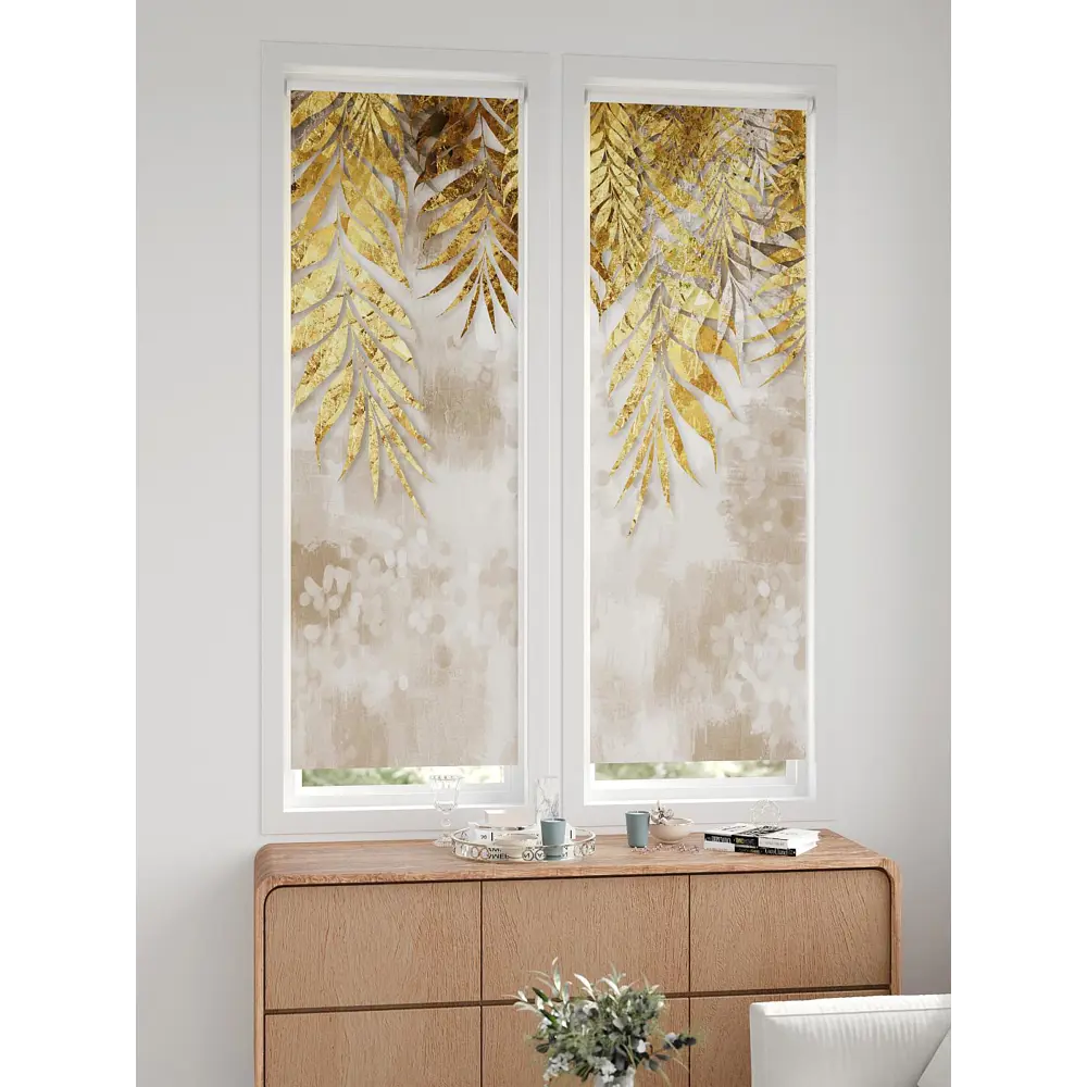 Фото 9 Рулонная штора блэкаут At Home AT780835, 57x170 см, цвет бежевый, золотой Фото 9 Рулонная штора блэкаут At Home AT780835, 57x170 см, цвет бежевый, золотой