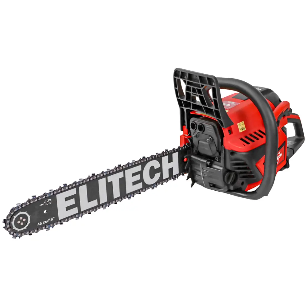 Фото Цепная пила бензиновая Elitech ПБ 5833С 3.3 л.с. 46 см Фото Цепная пила бензиновая Elitech ПБ 5833С 3.3 л.с. 46 см
